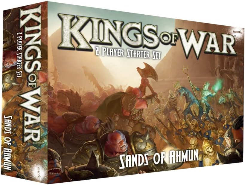 Kings of War: Sands of Ahmun - Two Player Starter Set - WiredVillage Games - Wiredvillage Games
